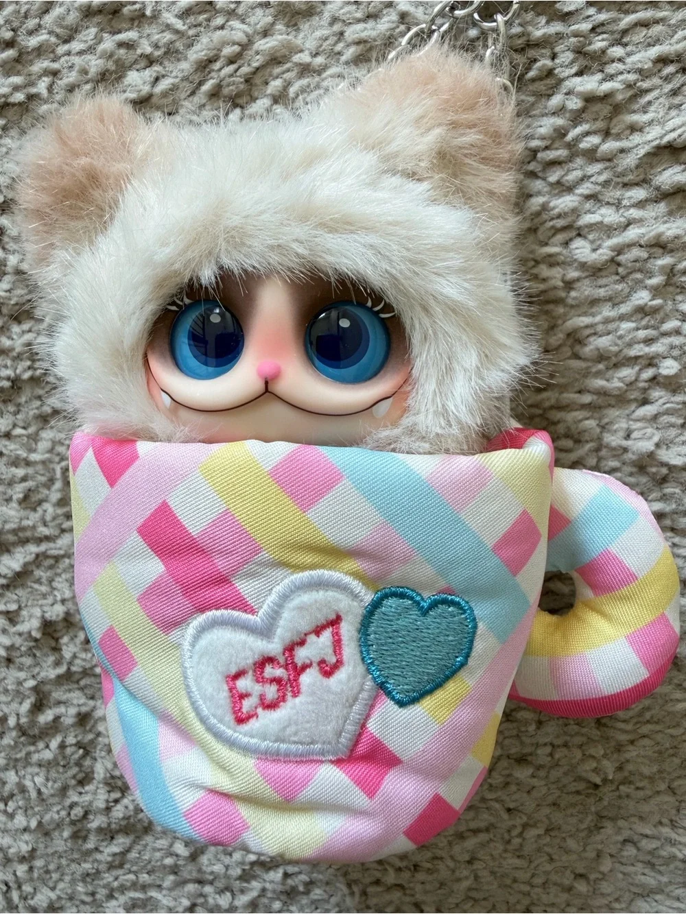 Bond MOW MOW ESFJ Plush Keychain Soft Bond Series Collectible Doll